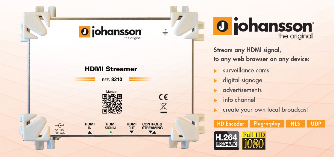 Streamer HDMI Johansson
